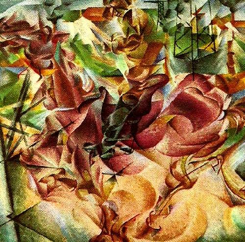 elasticitet, Umberto Boccioni